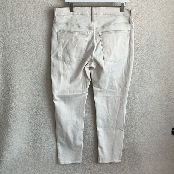 Madewell Midrise Perfect Vintage Jean Womens Size 31 Vintage‎ Canvass White - Picture 4 of 10